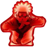 Madcow , Applique murale néon Naruto 40cm, Multicolore
