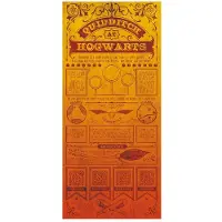 Sans marque Harry Potter Quidditch Poster Doré