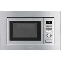 Smeg Four à Micro-ondes Encastrable Avec Gril Fmi017x