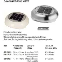 Goldenship Ventilation Jour/nuit Plus Acier Inoxydable