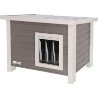 Kerbl ECO-Katzenhaus Eli Katzenhaus Haus für Katzen Schutzhaus 57x45x43 cm