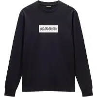 Napapijri Suze Long Sleeve T-shirt Noir L Homme