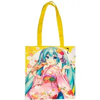 POPbuddies Torba Tote Kimono Hatsune Miku - Oficjalna, 100% Bawena, 35x40 cm
