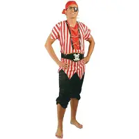 Guirca Overseas Pirate Men Costume Orange L