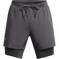 Under Armour Ua Launch 5'' 2-In-1 Short - castlerock, Taille:M