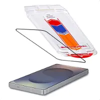 Accezz Protecteur d'écran en verre trempé + Applicateur pour Samsung Galaxy S25 Ultra