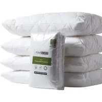 Homescapes Protège-Oreiller Anti-Acariens 50 X 75 Cm, Lot De 4