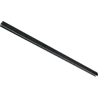 QAZQA Rail triphasé moderne noir 100cm - Triphasé