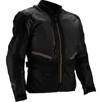 Leatt ADV FlowTour 5.5 Stealth Noir Veste Textile Imperméable Taille S