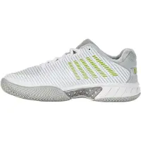 K-swiss Chaussures de Tennis K-Swiss Women Hypercourt Express 2 White Gray Violet Lime Green-Taille 41