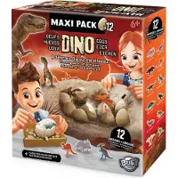 Buki France Set 12 Dino Mega Eggs, +6 ans, Buki