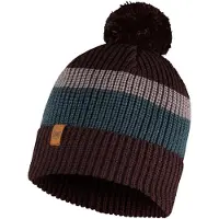 Buff Unisexe, Bonnet, Chapeau tricoté Elon Maroon, Marron, (Taille unique)
