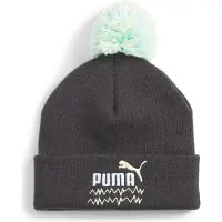 Puma Unisexe, Bonnet, Bonnet Mixmatch Pom Pom, Noir
