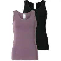 Schiesser Maillot de corps ' Modern Multipacks ' violet / noir