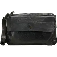 Harold's Cuir sac à épaule bandoulière Submarine Handbag Black noir