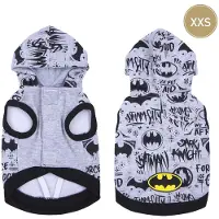 Batman Dog Jacket Gris S
