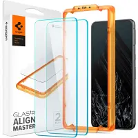 Spigen Protection d'écran en verre trempé GLAStR Fit 2 Paquets + Applicator pour Google Pixel 8 Pro