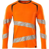 Mascot Accelerate Safe 19081 Long Sleeve Polo Orange M Homme