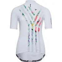 Silvini Maillot Calnia WD2412 Short Femme Blanc-Gris Taille L 3124-WD2412-01114