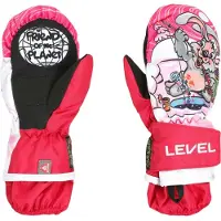 Level Animal Rec Mittens Rouge 24 Months-3 Years Filles