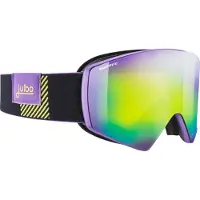 Julbo Razor Edge Ski Goggles Noir,Violet Flash Green Reactiv CAT2-3 GlareControl Homme,Femme