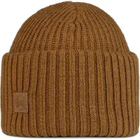 Buff Knitted Beanie Marron