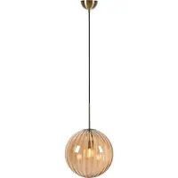 Markslöjd Suspension , Fengari, Brun / rouille, Salon / séjour, Verre, Scandinave