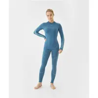 Viking Primeone Long Sleeve Base Layer Set Bleu S Femme