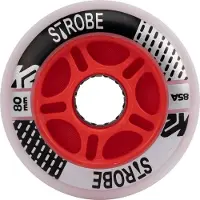K2 Strobe Inline Skates Wheels 2 Units Blanc 80 mm