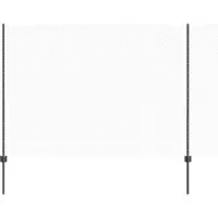 vidaXL Clôture hexagonale avec poteaux, 25 x 1,6 m, acier revêtu de PVC