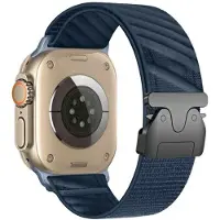Beline pasek Apple Watch Oblique 42/44/45/49mm granatowy/navy