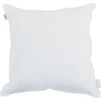 vidaXL Oreiller avec oreiller Blanc 80 x 80 cm Coton