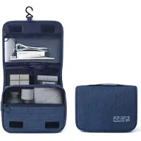 INF Trousse de toilette, trousse de toilette à suspendre, trousse de toilette Blue