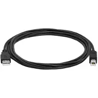 Hamlet XCU2AB50 câble USB USB 2.0 5 m USB A USB B Noir