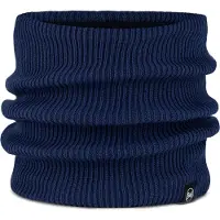 Buff Knitted & Fleece Neck Warmer Bleu