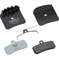 BBB Discstop Coolfin Shimano Xt M8020/zee M640/saint M820 Organic Disc Brake Pads Argenté