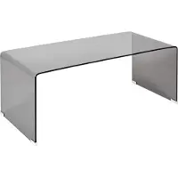 Beliani Table Basse Kendall Verre Noir