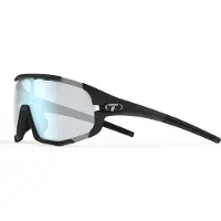 Tifosi Lunettes de soleil Sledge Fototec, verres transparents bleu clair, technologie Fototec/CAT3, couleur : bleu clair transparent, technologie Fototec/CAT3