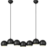 Markslöjd Suspension , Cupolo, dimmable, Noir, Salon / séjour, Métal, Moderne