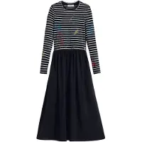 Desigual Robe mélange de couleurs / noir