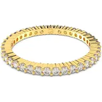 Swarovski Bague 'Matrix' or / transparent