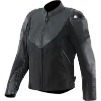 Dainese Iperattiva Femme Noir Blouson Cuir / Textile Taille 40