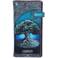 Nemesis Now Tree Of Life Wallet Bleu