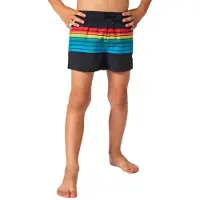 Rip Curl Surf Revival Volley Toddler Swimming Shorts Noir 3-4 Years Garçon
