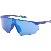 Adidas Sp0076-f Woman Sunglasses Bleu Homme
