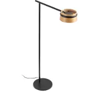 Faro Lampadaire LED LOOP noir, marron