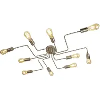 Searchlight Plafonnier design Circuit Spider