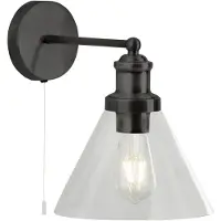 Searchlight Applique noire Pyramid