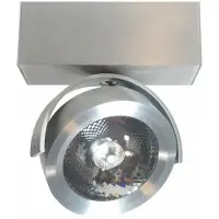 Artdelight Spot LED Dutchess 13w - 2700K - 16cm gris métal