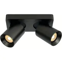 Artdelight Spot orientable en saillie Megano doublement anthracite